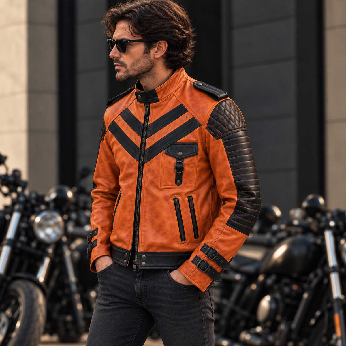 Mens Orange Leather Biker Jacket

Vintage Orange Leather Motorcycle Jacket

Mens Orange Black Leather Biker Jacket

Orange Leather Cafe Racer Jacket for Men

Vintage Orange Leather Moto Jacket

Mens Distressed Orange Leather Jacket

Orange Leather Motorcycle Jacket with Black Panels
