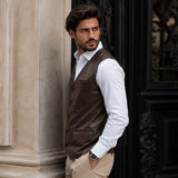 Premium 100% Sheepskin Leather Waistcoat
Vintage Rubbed Sheepskin Leather Waistcoat
Brown Sheepskin Leather Waistcoat with Satin Lining
Classic Leather Waistcoat with Button Closure
Leather Waistcoat with Chest Trim Pocket
Leather Waistcoat with Front Flap Pockets
Premium Sheepskin Leather Waistcoat with Inner Pockets
V-Neck Vintage Leather Waistcoat for Men
Leather Waistcoat with Adjustable Back Buckle
Vintage Brown Sheepskin Leather Waistcoat
Soft Sheepskin Leather Waistcoat with Satin Interior
Classic Br