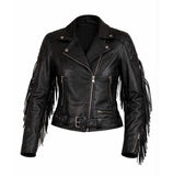 women biker jacket