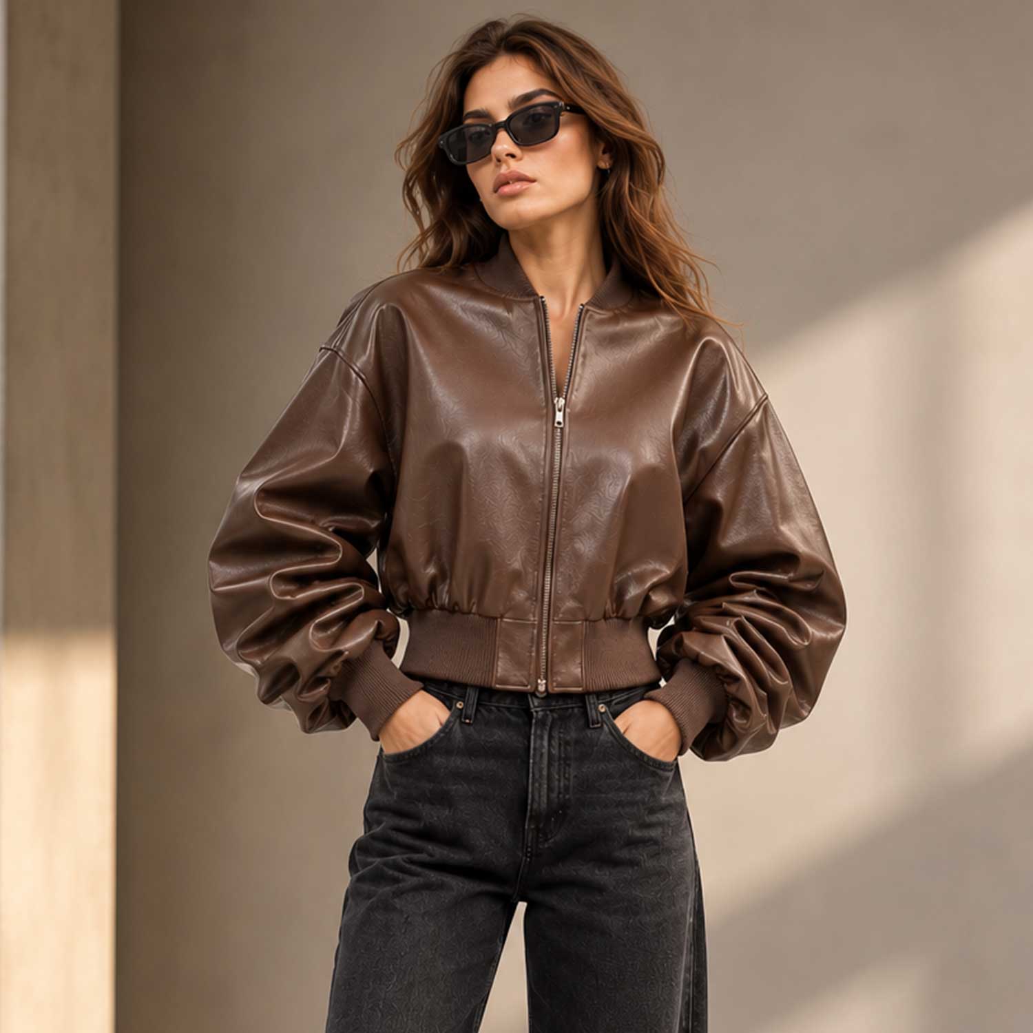 Women’s Sheepskin Leather Patchwork Ribbed Jacket
Women’s Genuine Leather Patchwork Ribbed Jacket
Sheepskin Leather Patchwork Jacket for Women
Women’s Sheepskin Leather Ribbed Jacket
Genuine Sheepskin Leather Ribbed Jacket
Women’s Leather Patchwork Zip Front Jacket