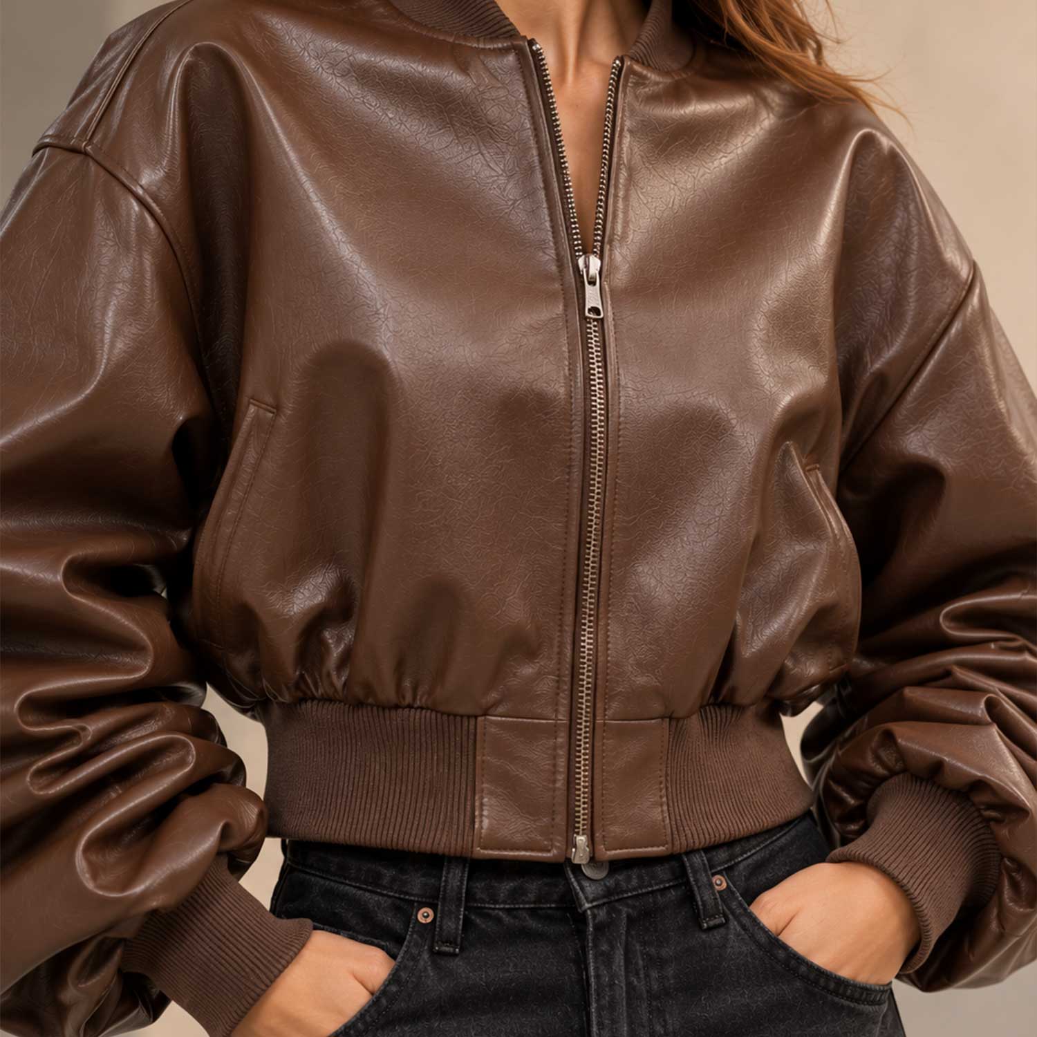 Women’s Sheepskin Leather Patchwork Ribbed Jacket
Women’s Genuine Leather Patchwork Ribbed Jacket
Sheepskin Leather Patchwork Jacket for Women
Women’s Sheepskin Leather Ribbed Jacket
Genuine Sheepskin Leather Ribbed Jacket
Women’s Leather Patchwork Zip Front Jacket