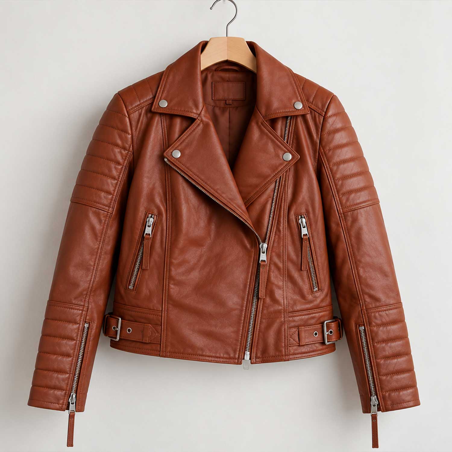 womens leather
sheepskin jacket
cognac leather
quilted jacket
leather biker
womens biker
moto jacket
genuine leather
brown leather
biker jacket
leather outerwear
quilted leather
sheepskin leather