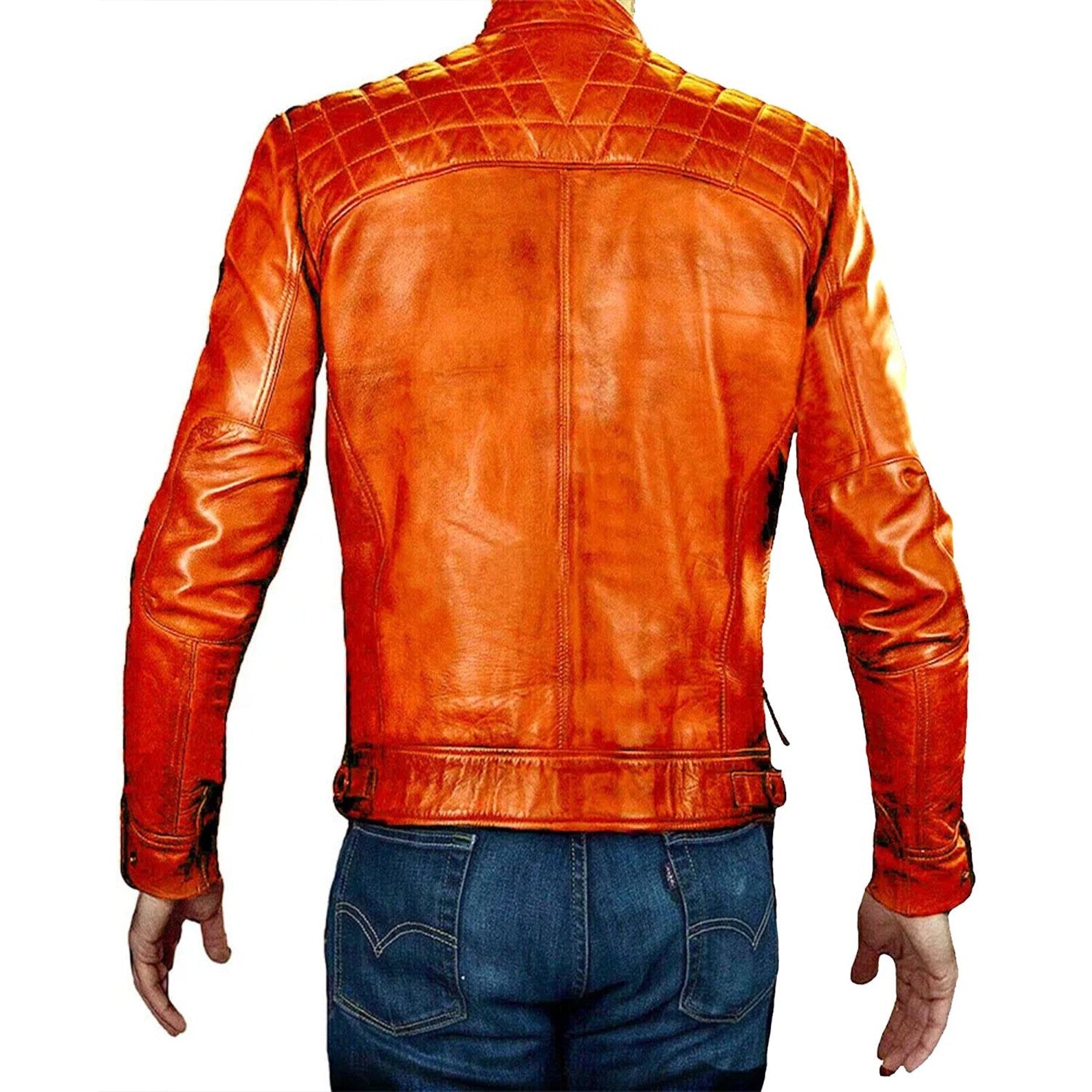 genuine leather motorcycle jacket