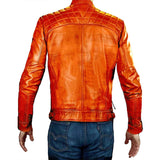 genuine leather motorcycle jacket