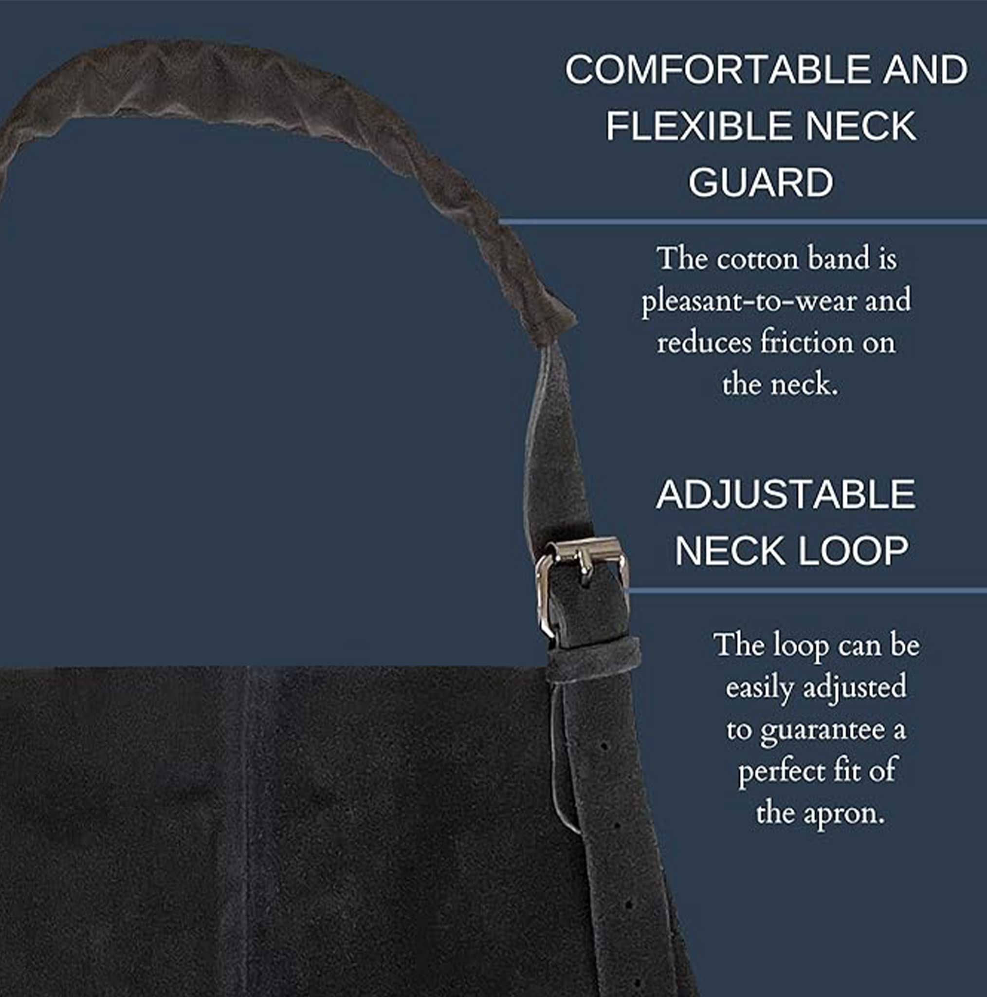handmade leather apron