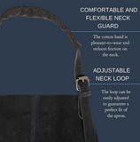 handmade leather apron