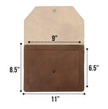 Slim Leather Portfolio – Full Grain Document Holder