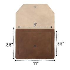 Slim Leather Portfolio – Full Grain Document Holder