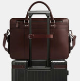 Navigator Buffalo Leather Briefcase for Men