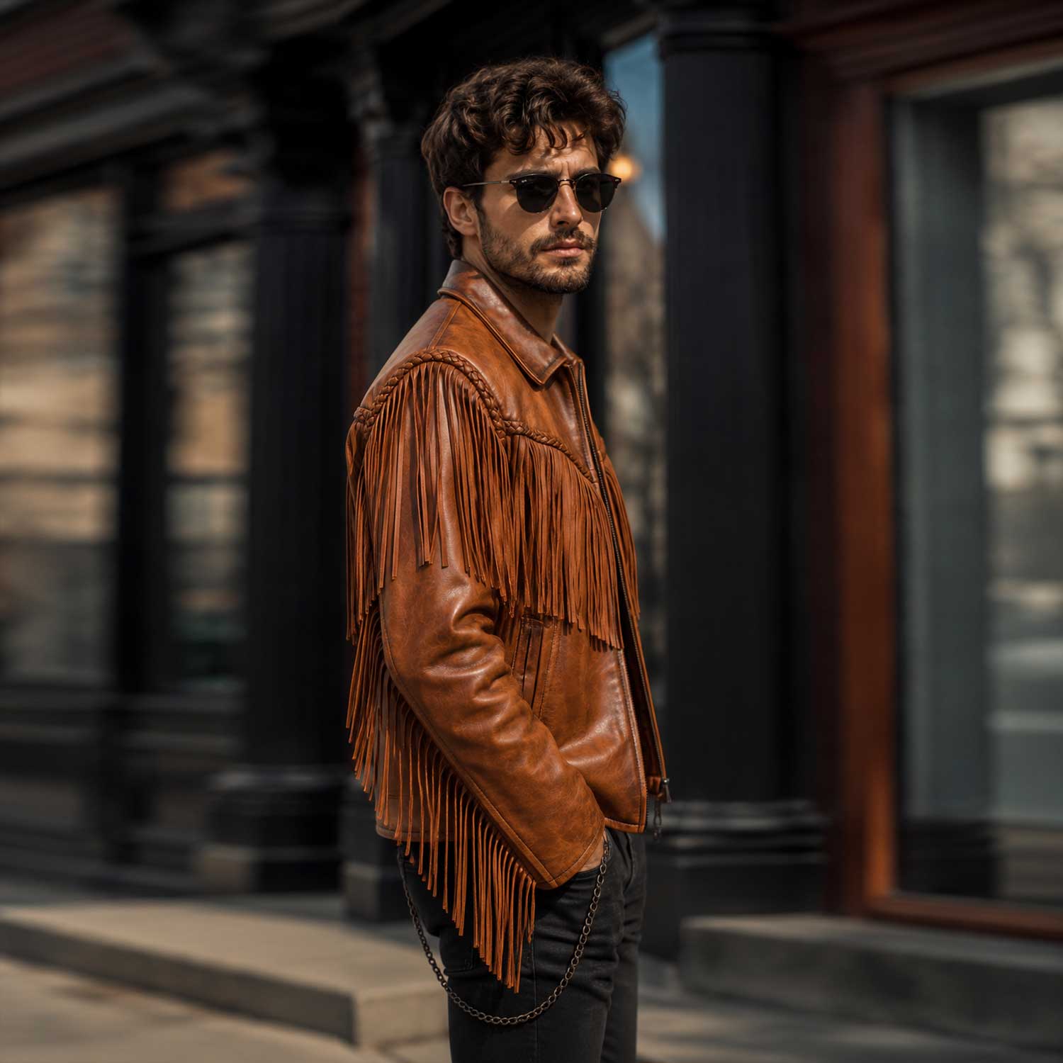 Fringe Jacket
Western Coat
Cowboy Jacket
Leather Fringe
Full Grain
Cowhide
Whiskey Brown
Biker Jacket
Rodeo Wear
Ranch Style
Handmade
Western Wear
Mens Jacket
Leather Coat
Heritage
Waxed Leather
Americana
Country Style
SaltCo
Luxury Leather