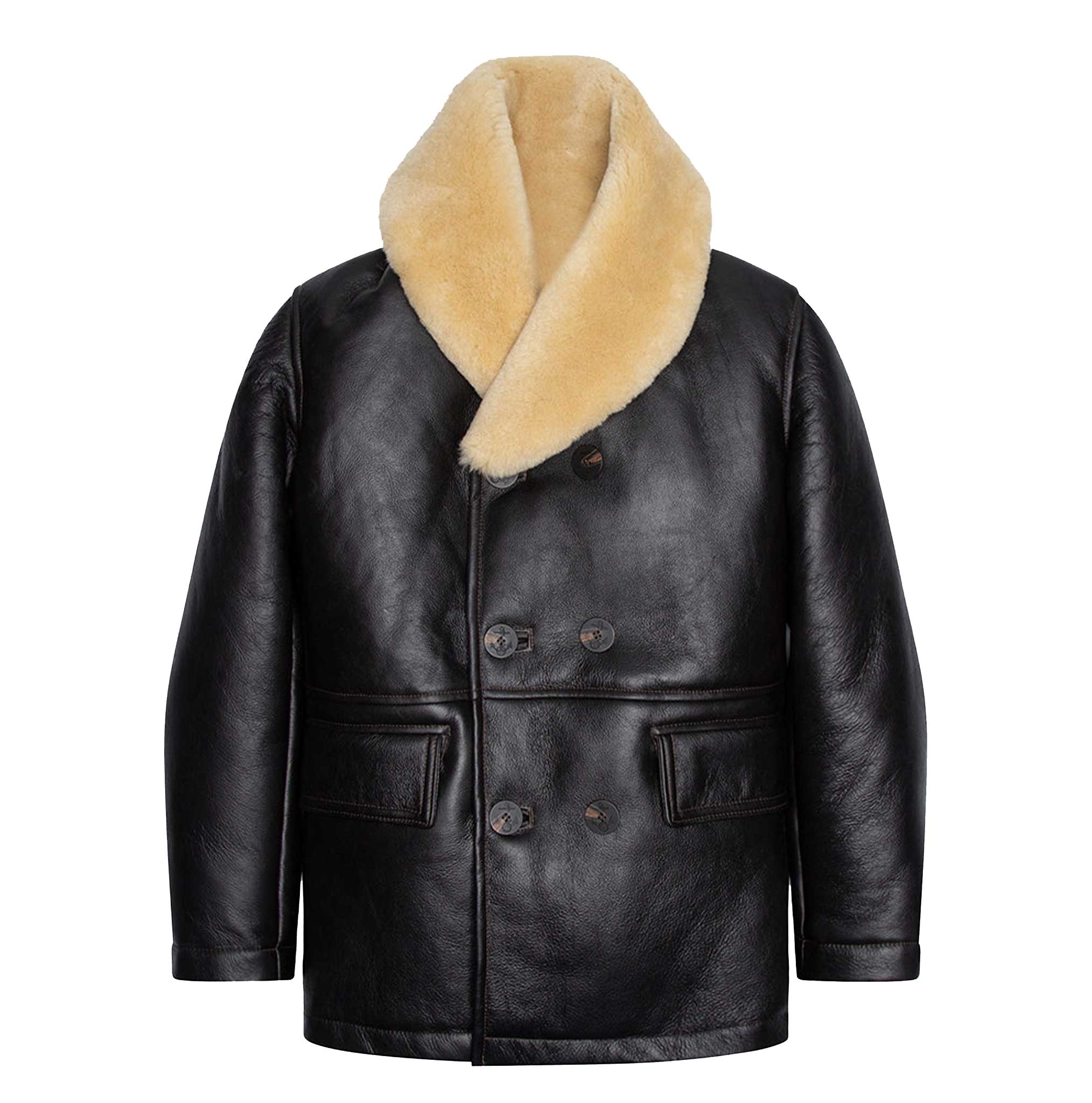 Real shearling jacket