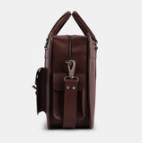 Navigator Buffalo Leather Briefcase for Men