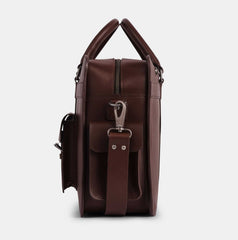 Navigator Buffalo Leather Briefcase for Men