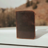 leather passport wallet