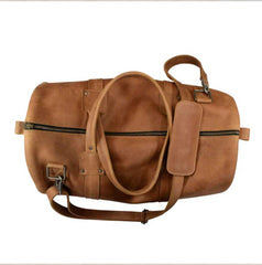 leather travel bag