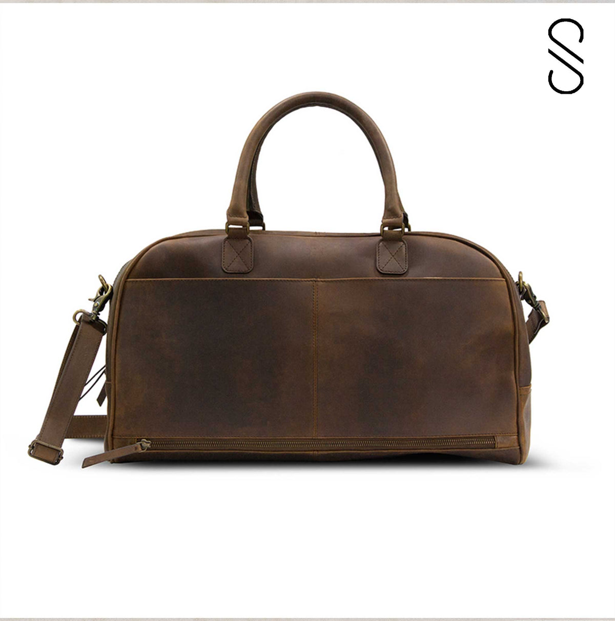Leather Weekender Bag