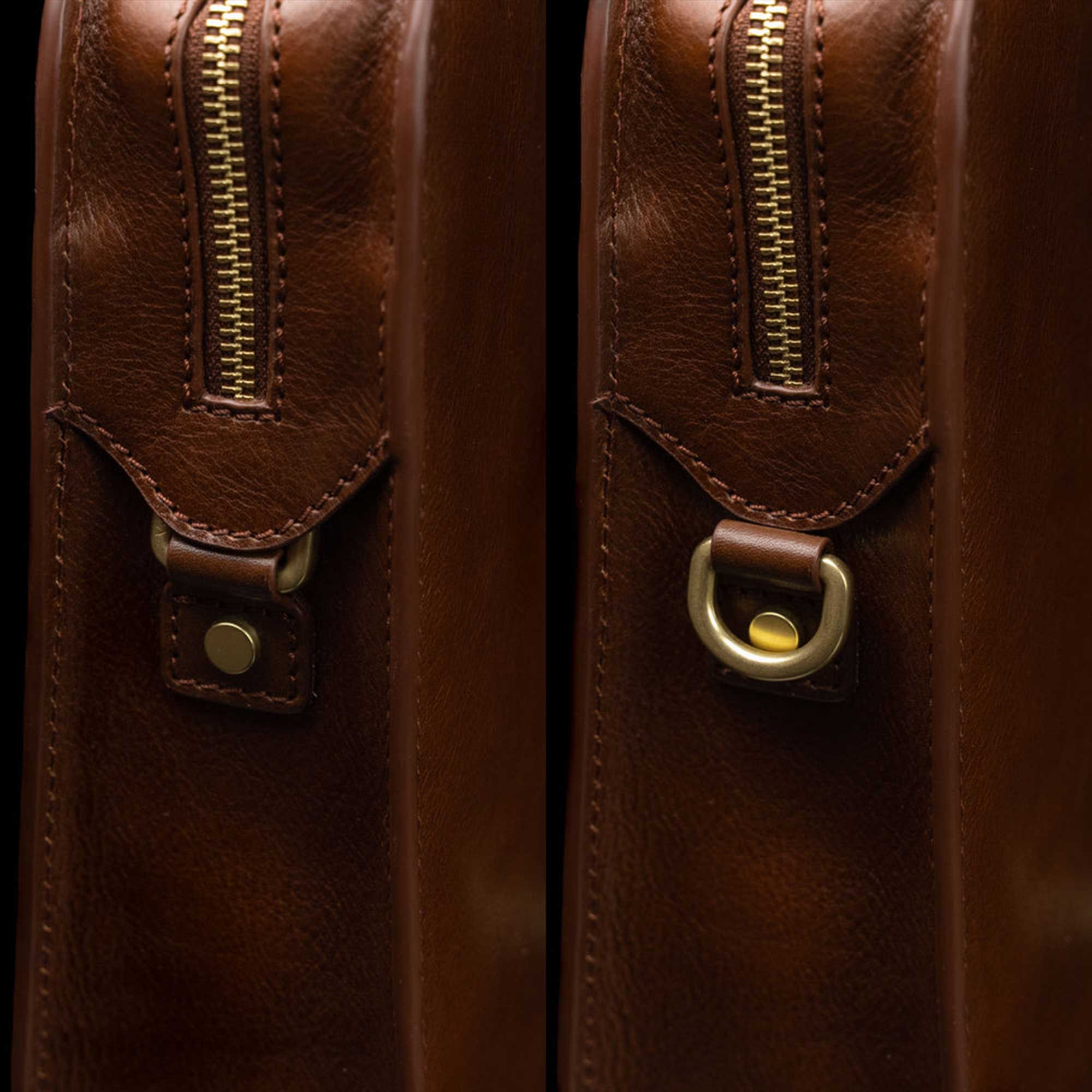 leather work bag