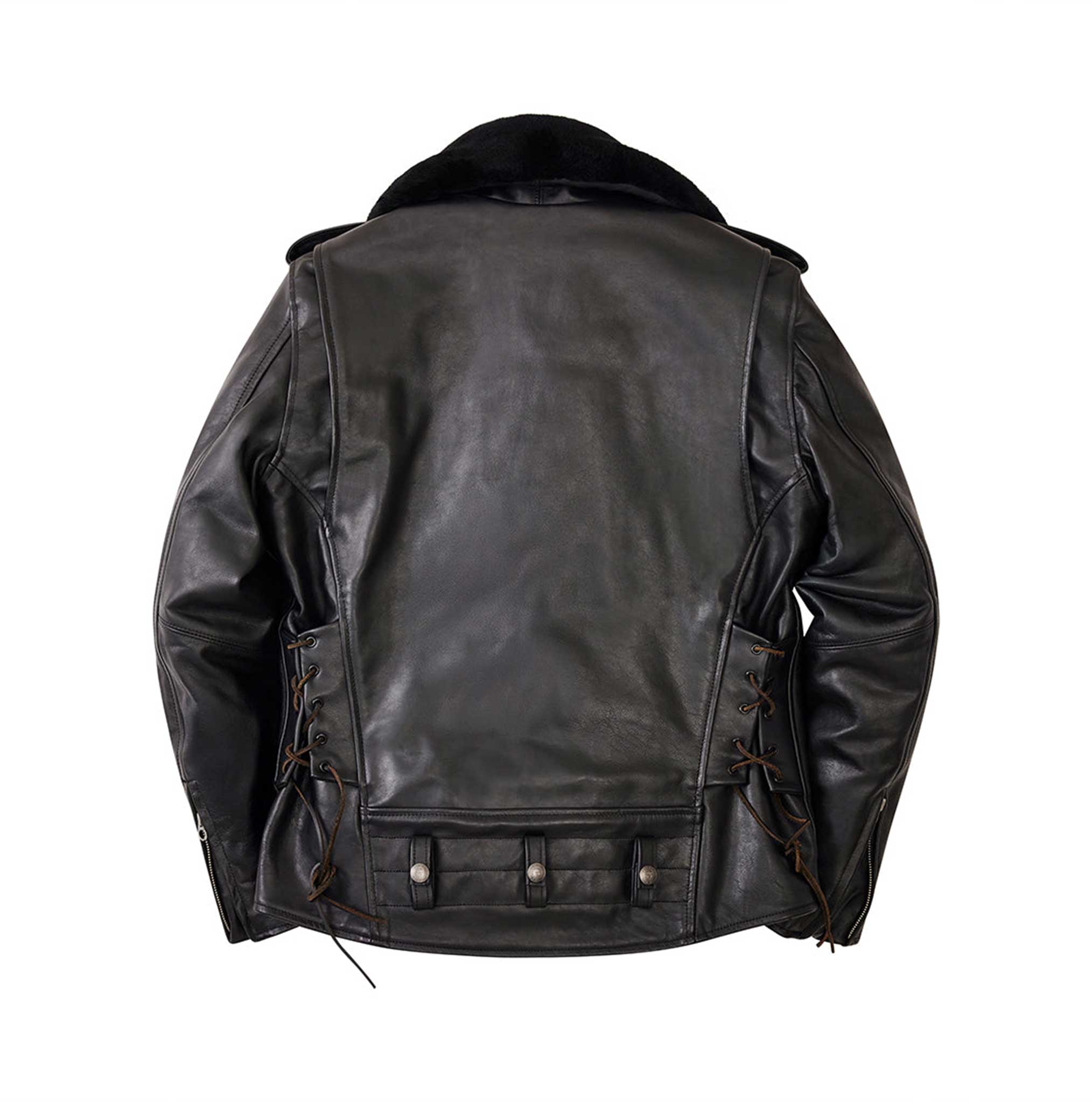 horsehide leather jacket