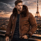 Men’s Shearling Flight Jacket