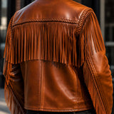 Fringe Jacket
Western Coat
Cowboy Jacket
Leather Fringe
Full Grain
Cowhide
Whiskey Brown
Biker Jacket
Rodeo Wear
Ranch Style
Handmade
Western Wear
Mens Jacket
Leather Coat
Heritage
Waxed Leather
Americana
Country Style
SaltCo
Luxury Leather