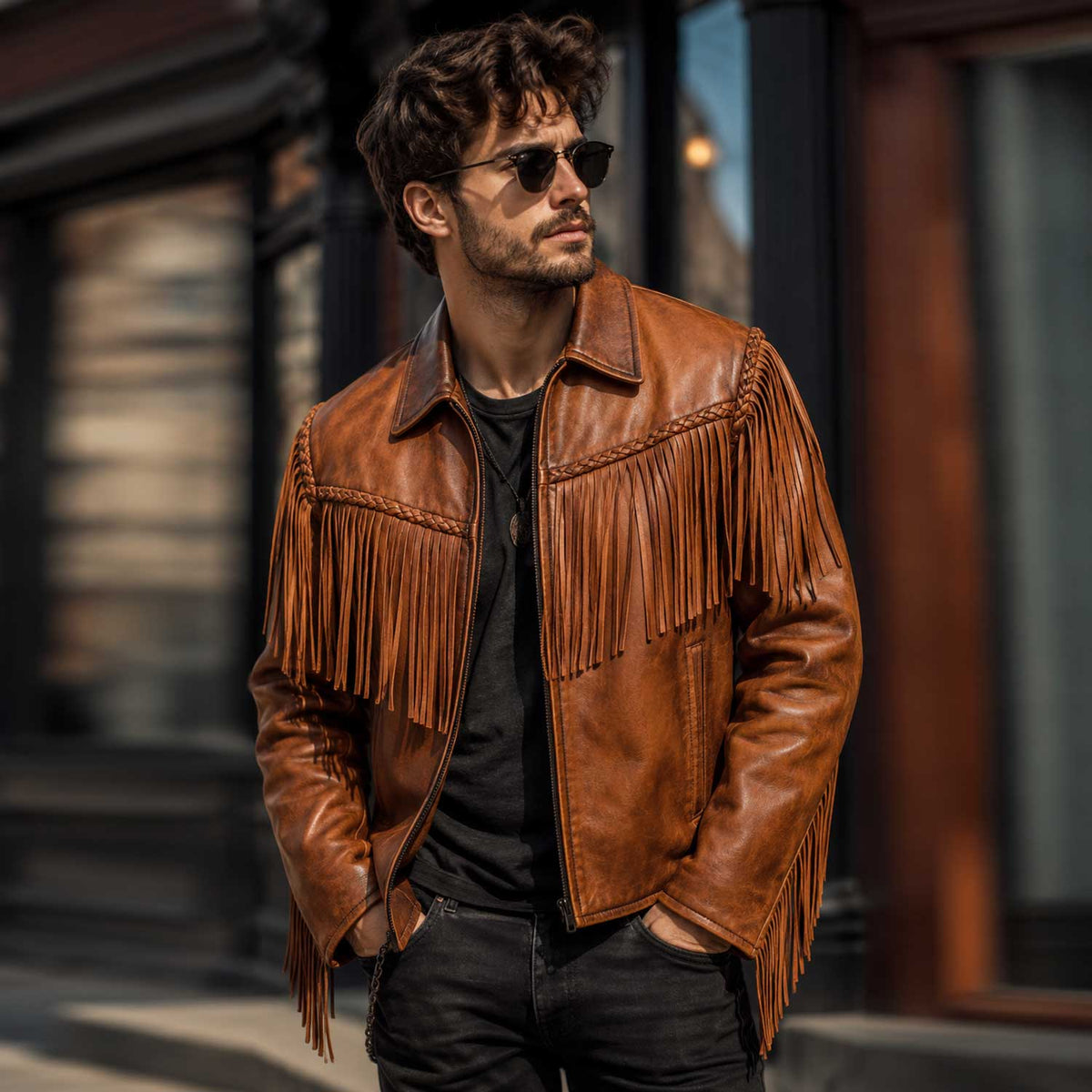 Fringe Jacket
Western Coat
Cowboy Jacket
Leather Fringe
Full Grain
Cowhide
Whiskey Brown
Biker Jacket
Rodeo Wear
Ranch Style
Handmade
Western Wear
Mens Jacket
Leather Coat
Heritage
Waxed Leather
Americana
Country Style
SaltCo
Luxury Leather