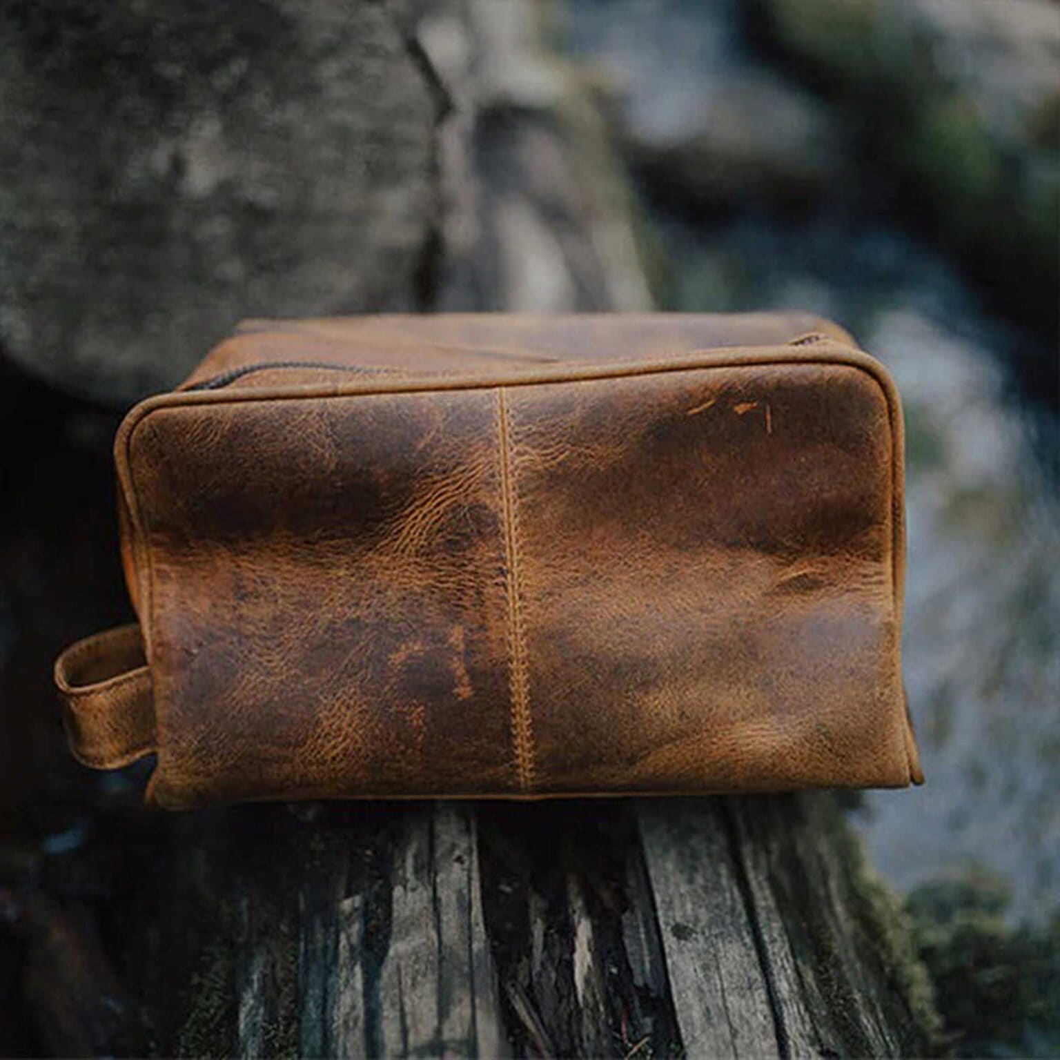 work tote bag leather