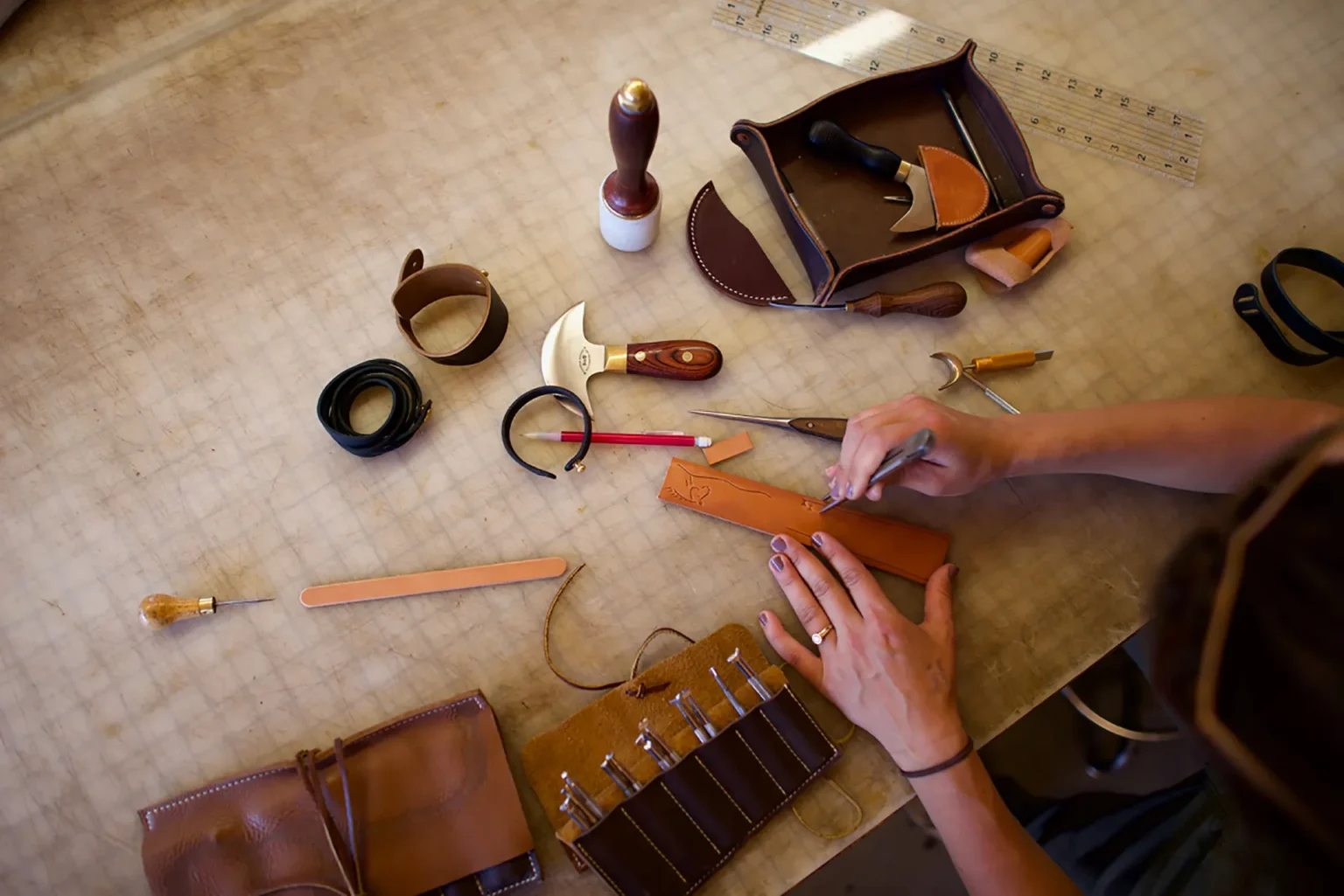 saltcoleather showroom