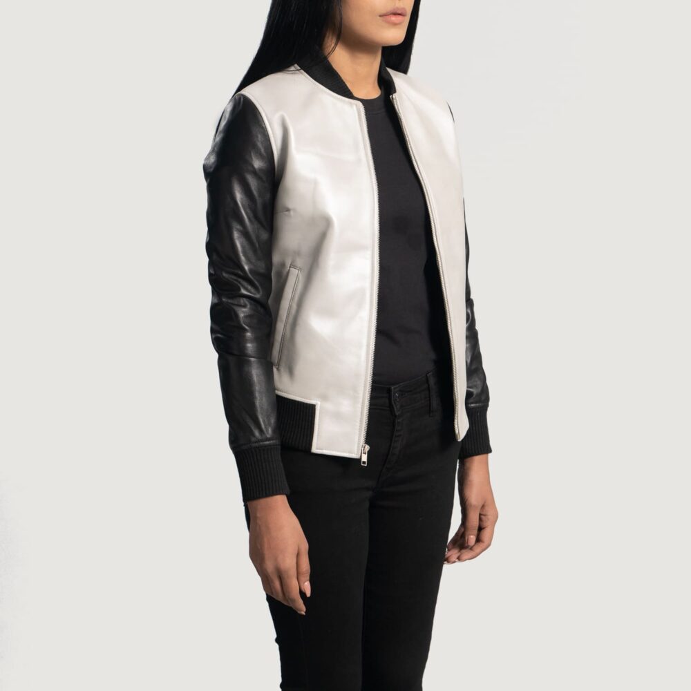 Saltco Carolyn Quilted Black Biker Jacket