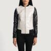 Saltco Carolyn Quilted Black Biker Jacket