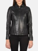 Colette Black Leather Jacket