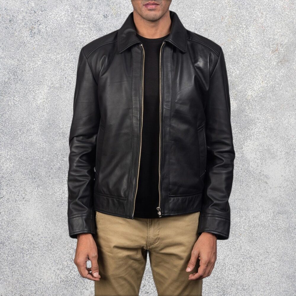 Inferno Black Leather Jacket
