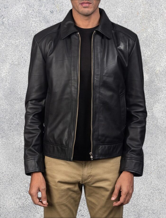 Inferno Black Leather Jacket