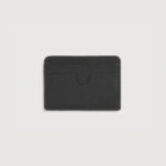 Luca Black Leather Card Holder
