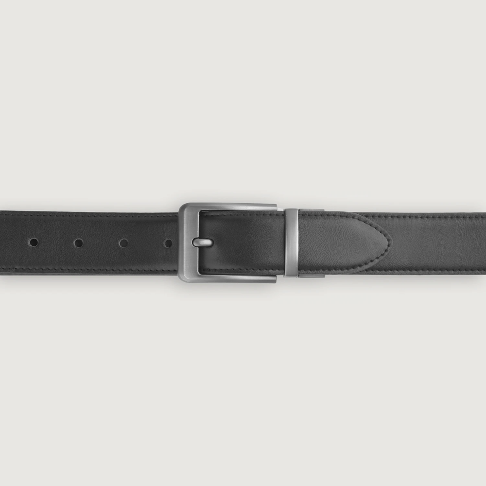 Milo Leather Reversible Dress Belt from Saltco Leather: