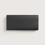 Maverick Black Leather Continental Wallet