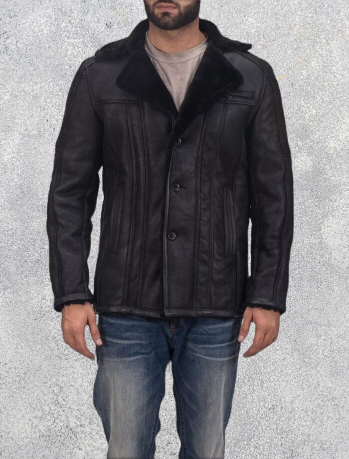 Caldwell Men's Double Face Shearling Coat