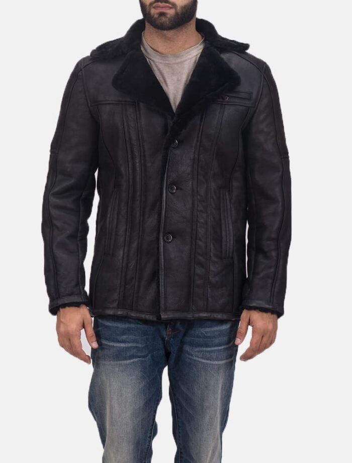 Caldwell Men's Double Face Shearling Coat