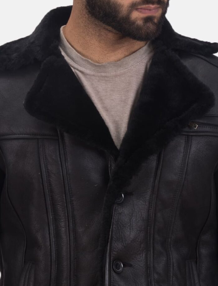 Caldwell Men's Double Face Shearling Coat