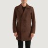 Hawthorn Men's Brown Leather Coat