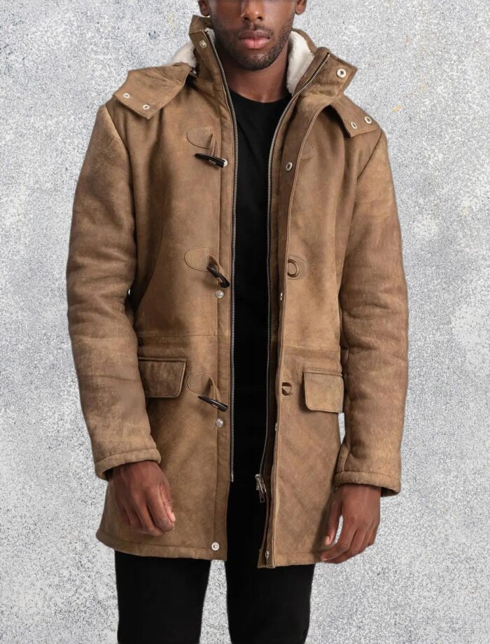 Kieran-Distressed-Brown-Leather-Duffle-Coat-for-Men
