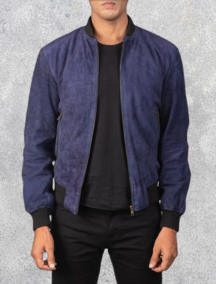 SaltCo-Shane-Blue-Suede-Bomber-Jacket-for-Men
