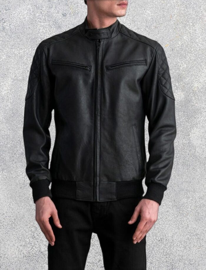 Sebastian-Tumbled-Black-Sheepskin-Leather-Bomber-Jacket