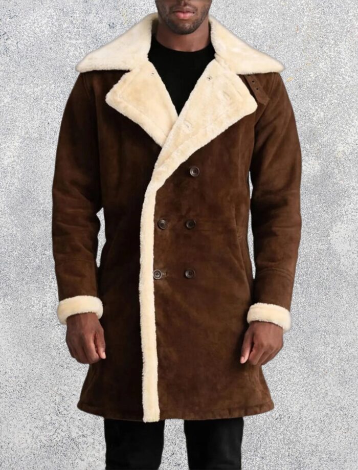 Victor-Men’s-Brown-Suede-Shearling-Double-Breasted-Coat