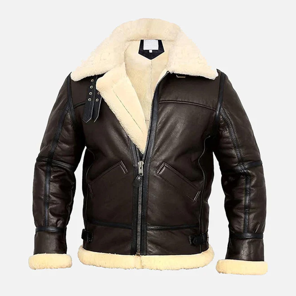 B3 Bomber Jacket SaltCo Real Shearling B3 Bomber Jacket Winter