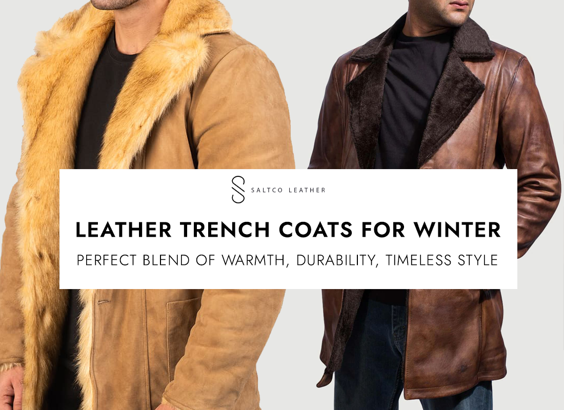 best leather trench coats for winter 2025