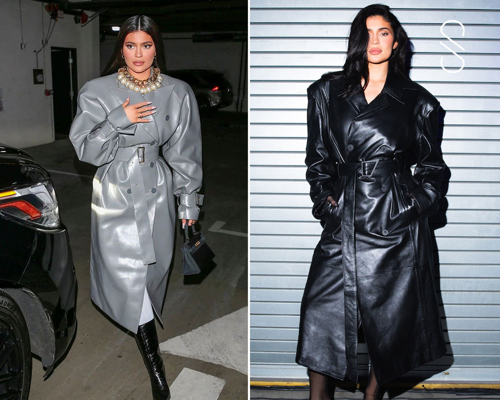 10 Celebrity-Inspired Ways to Wear a Leather Trench Coat