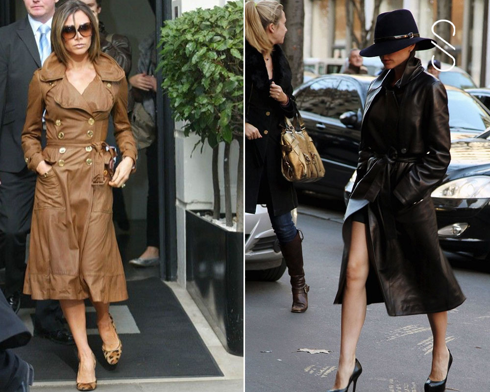 10 Celebrity-Inspired Ways to Wear a Leather Trench Coat