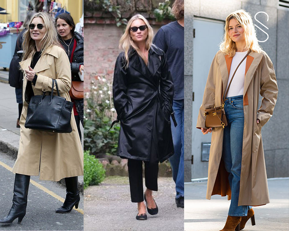 10 Celebrity-Inspired Ways to Wear a Leather Trench Coat