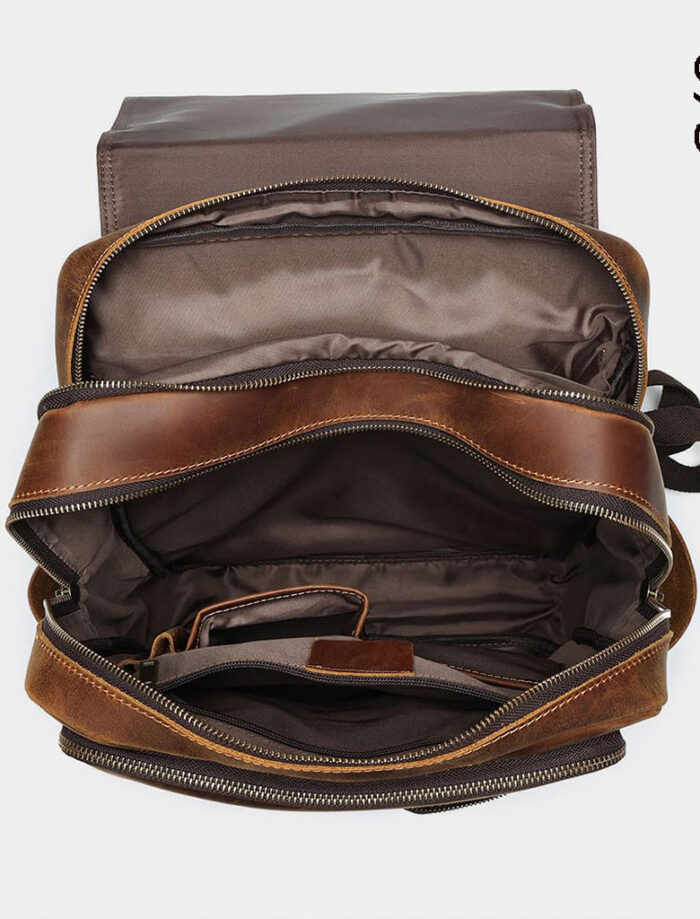 Leather Backpack | Handmade Full-Grain Vintage Backpack for Men & Women – Saltco Leather