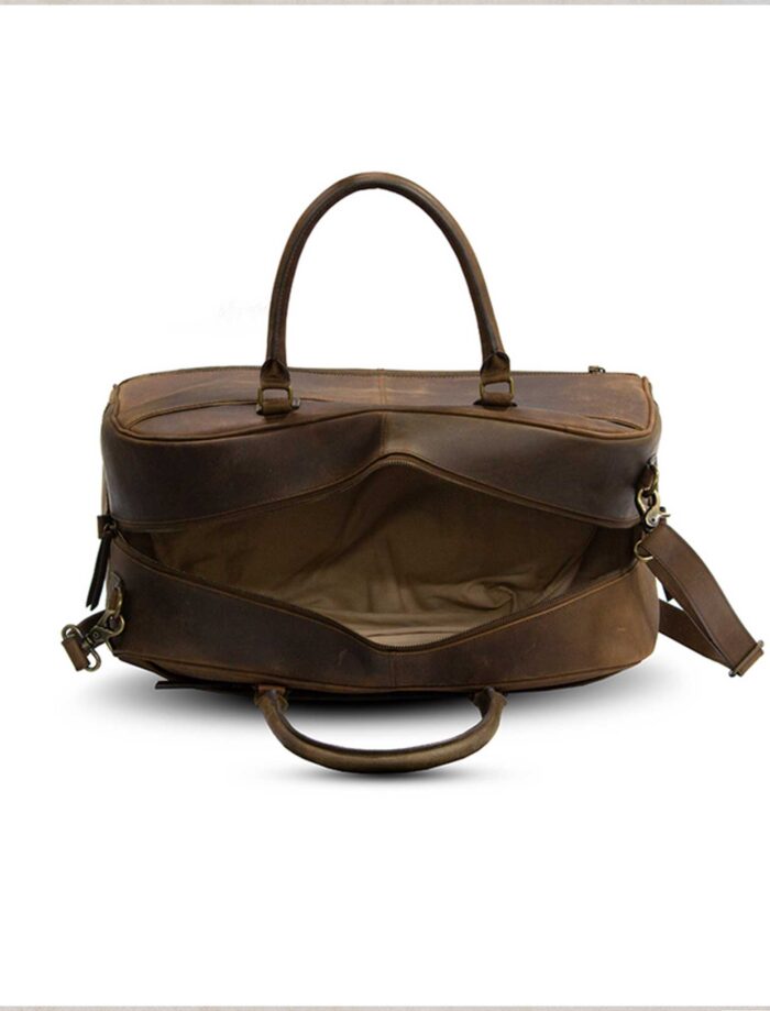 Leather Weekender Bag